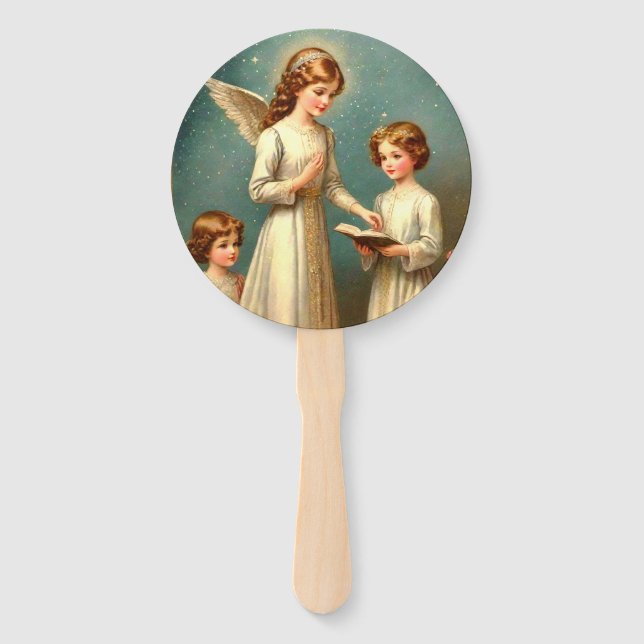 Abanico Fans de Retro Look Angel (Reverso)