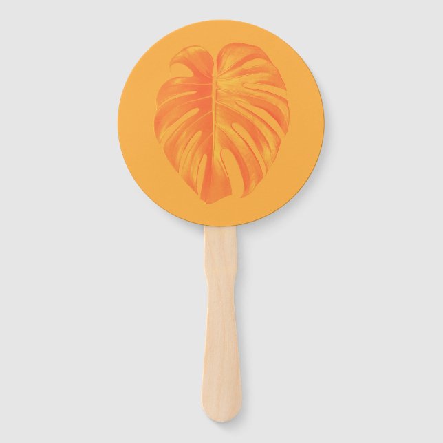 Abanico Fans del Fiesta Monstera Deliciosa Houseplant (Anverso)