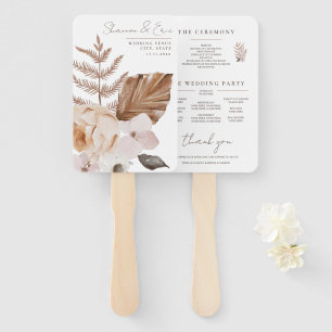 Abanico Fans del Programa Boho de Boda Botánica
