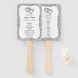 Abanico Fans del programa de bodas de Diamante Purpurina P