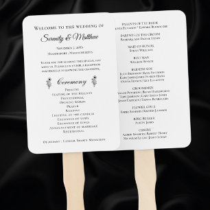 Abanico Fans del programa de bodas de girasoles florales r