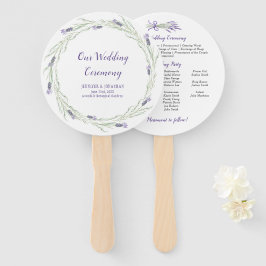 Abanico Fans del programa de hierbas de lavanda y hierbas