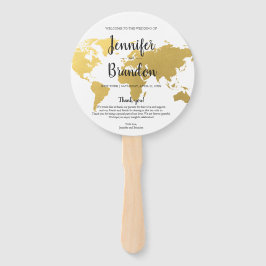 Abanico Fantasma del programa de bodas del mundo del oro d