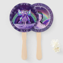 Faro morado de lluvia