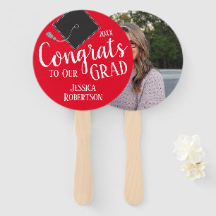 Abanico Felicidades a nuestro graduado Fiesta de graduació