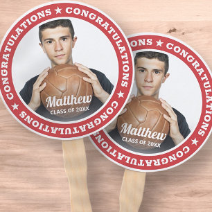 Abanico Felicitaciones Grad Class of 20XX Modern Photo