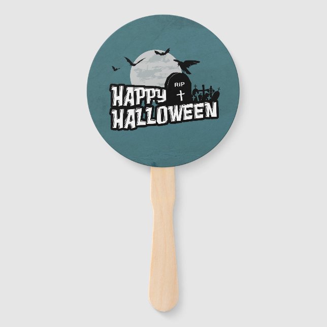 Abanico Feliz Halloween (Anverso)
