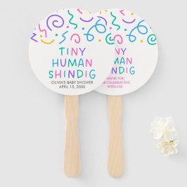 Abanico Fiesta de Bebé Humano Pequeño