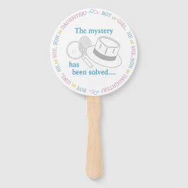 Abanico Fiesta de Revelación de Género