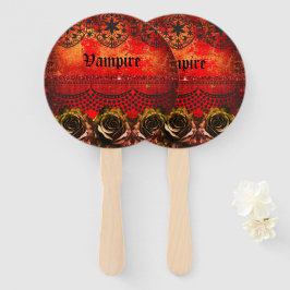 Abanico Fiesta vampiro espeluznante de Halloween