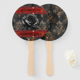 Abanico Fiesta vampiro espeluznante de Halloween