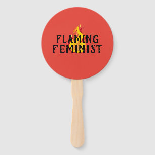 Abanico Flamante Feminismo Feminista RBG Flama 20