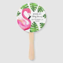 Flamingo Tropical deja Fiesta de Baby Shower