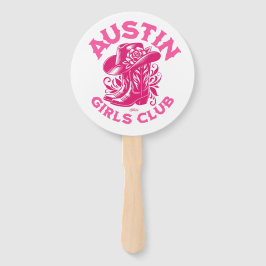 Abanico floral austin bachelorette cowgirl