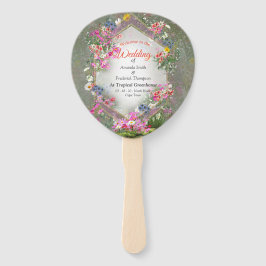 Abanico Flores silvestres Cosmos