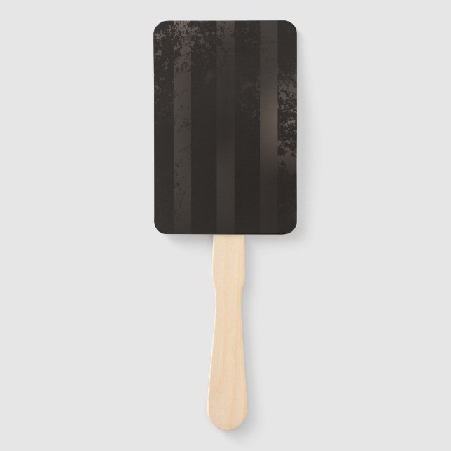 Abanico fondo marrón rayado de vapor (Anverso)