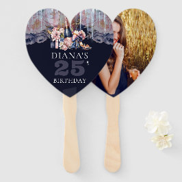 Abanico Foto de Adultos Todos los Años Cumpleaños Personal