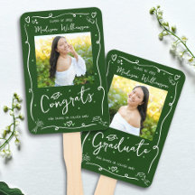 Foto de graduación estilo garabato dibujado a mano