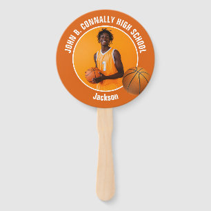 Abanico Foto de jugador de baloncesto naranja Espíritu de 