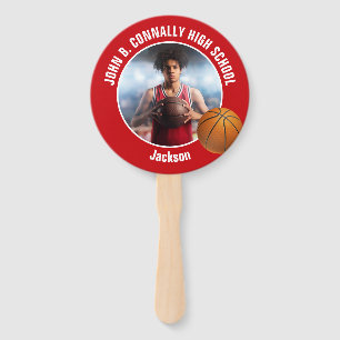 Abanico Foto de jugador de baloncesto rojo Espíritu de esc