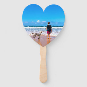 Abanico Foto personalizado Haz tu propio diseño - Amo a m