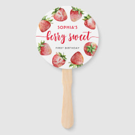 Abanico Fotos de fresa de cumpleaños Berry Sweet