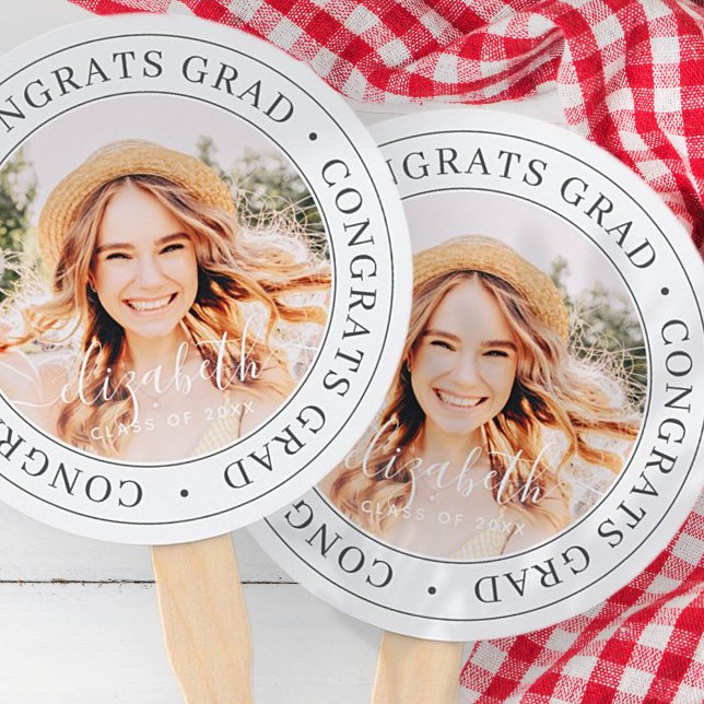Abanico Fotos de Personalizado simple y moderna de Congrat (Subido por el creador)