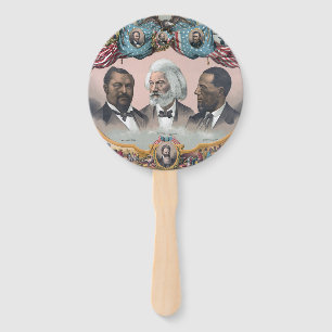 Abanico Fr3d3rick Bailey Douglass con negro abolicionista
