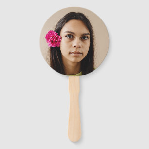 Abanico Fun Face personalizado en un stick Photo Prop