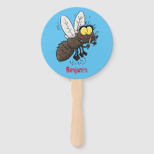 Abanico Funny personalizado de insectos de herradura