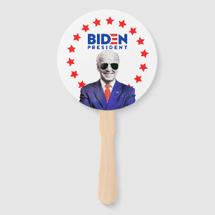 Abanico Gafas de sol Joe Biden para las elecciones preside