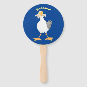 Abanico Gaviota divertida con personalizado de patatas fri