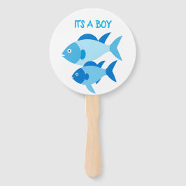 Abanico Género revelar manos hinchas adorable pez