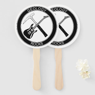 Abanico Geología Rocks conjunto de ventiladores de mano