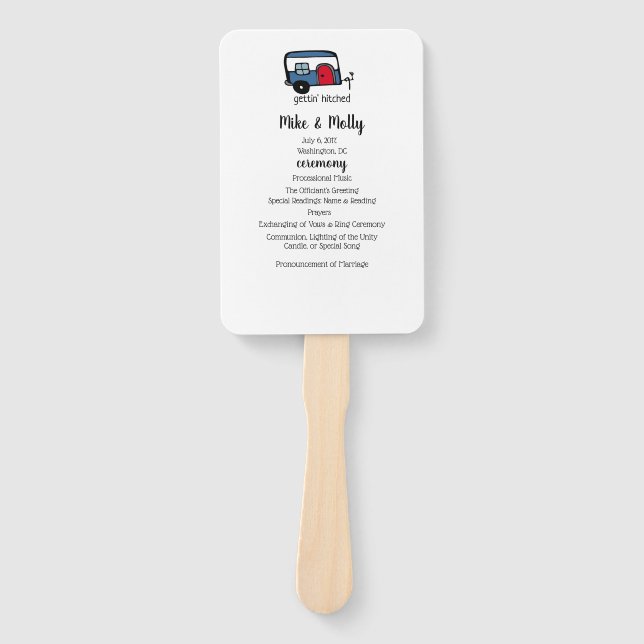 Abanico Gettin' Hitl Camper (Anverso)