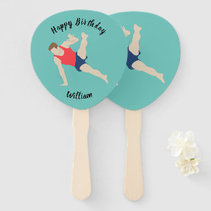 Abanico Gimnasta masculina