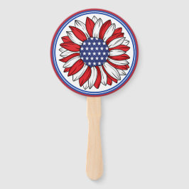 Abanico Girasol patriótico