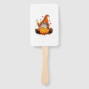 Abanico Gnomes Cae otoño Cute Halloween Acción de Gracias