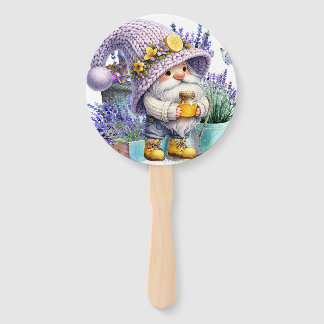 Abanico Gnomo de lavanda dulce