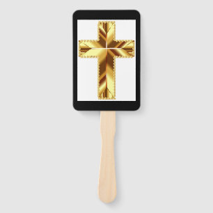 ABANICO GOLDEN HOLY CROSS
