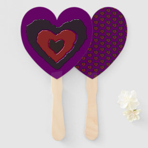 Abanico gótico de corazón derretido