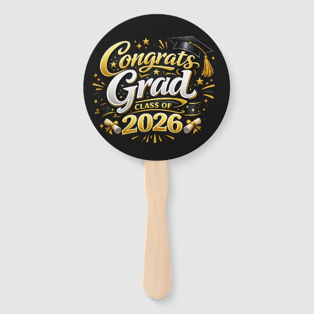 Abanico Graduación 2026 (Anverso)