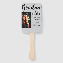 Abanico Graduación añadir clase de nombre de 20xx congrats