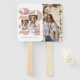 Abanico Graduación de Collage de fotos en curso 3