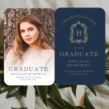 Graduación fotográfica de oro azul de la Marina Mo