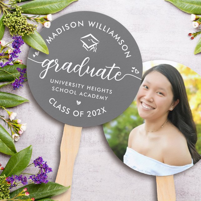 Abanico Graduación fotográfica Gris 1 Graduación de escrit (Subido por el creador)