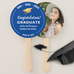 Abanico Graduación Personalizado de la calificación de la