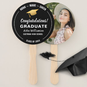 Abanico Graduación Personalizado de la calificación de la 