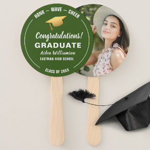 Abanico Graduación Personalizado de la calificación de la 