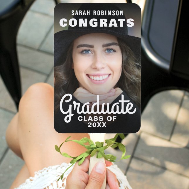 Abanico Graduado de felicitaciones | Graduación de la foto (Subido por el creador)